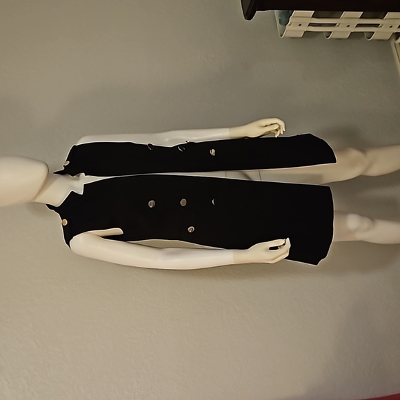 CALVIN KLEIN Black Topper Uniform Suit Vest Small - Picture 2 of 12